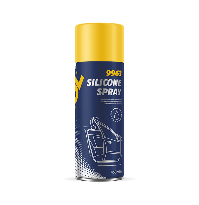 Мастило MANNOL Silicone Spray 9963